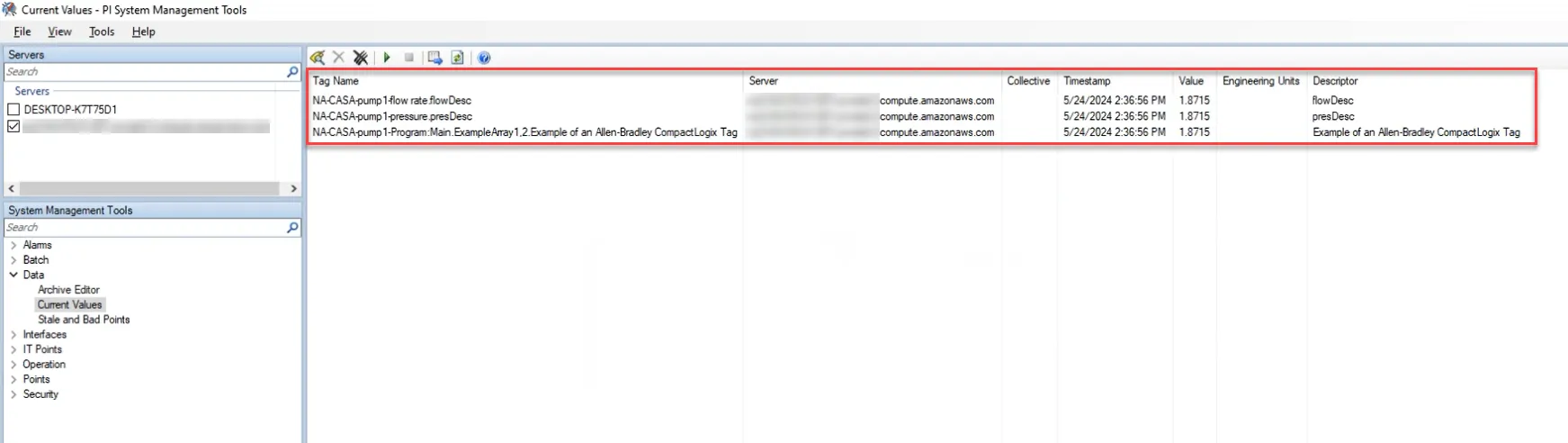 PI System Management Tools 