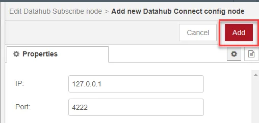 Add button Add button