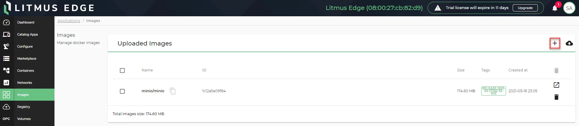 Upload image icon