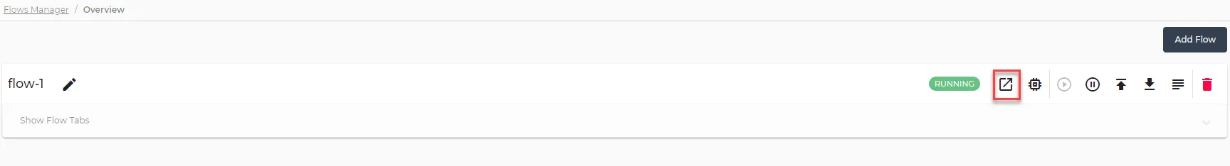 Go To Flow Definition icon