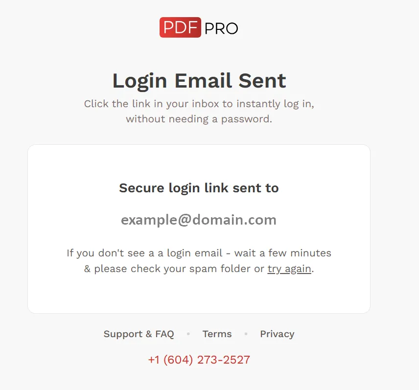 Email notification Email notification