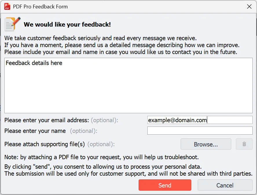 Feedback Form