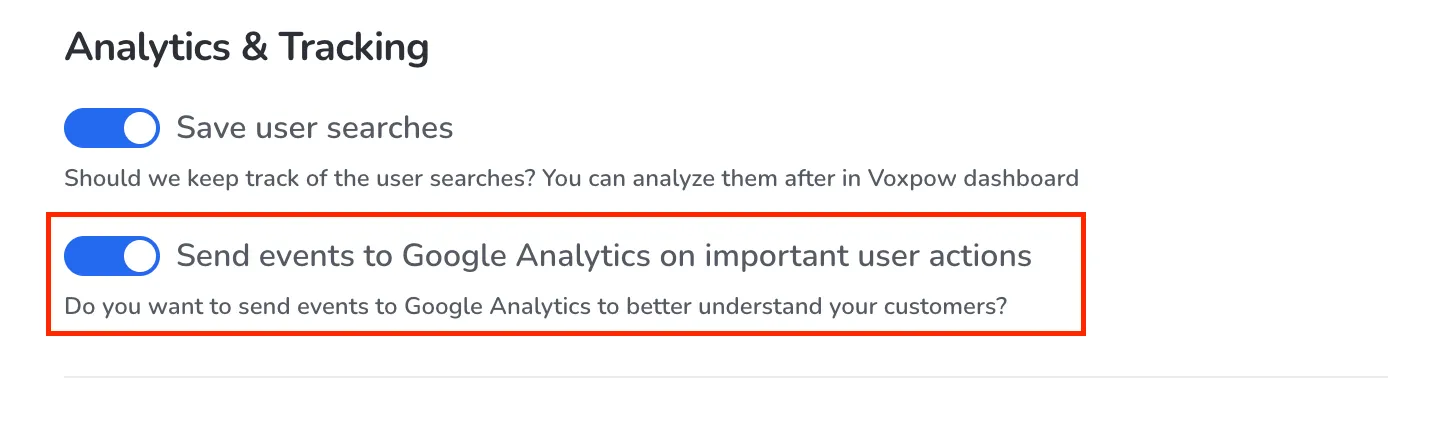 Activate Google Analytics reporting