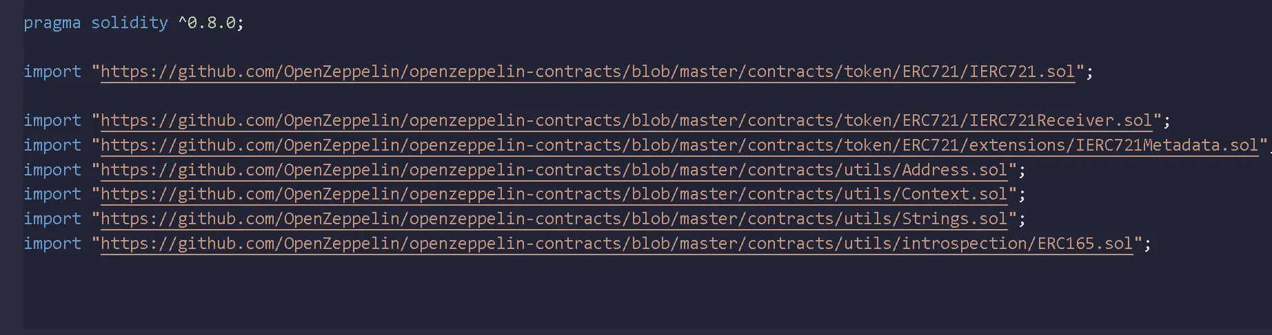 Import Directives can be opened one by one
