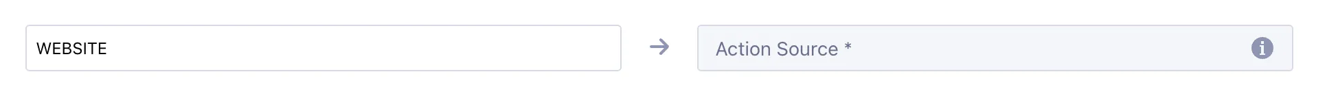Select "WEBSITE" as the action source Select "WEBSITE" as the action source