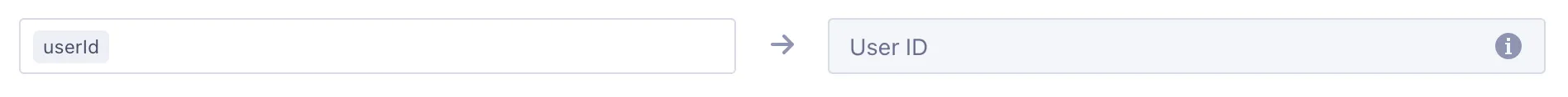 User ID mapping
