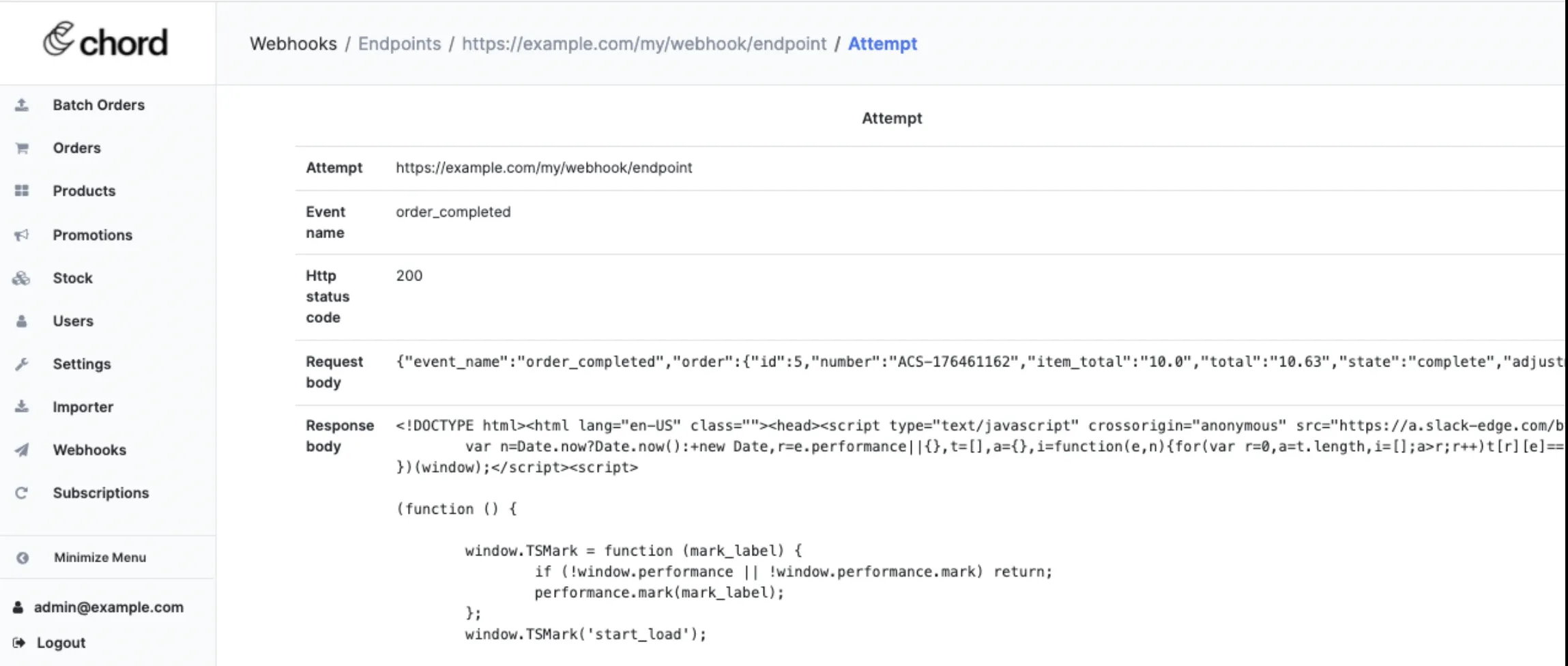 endpoint example endpoint example