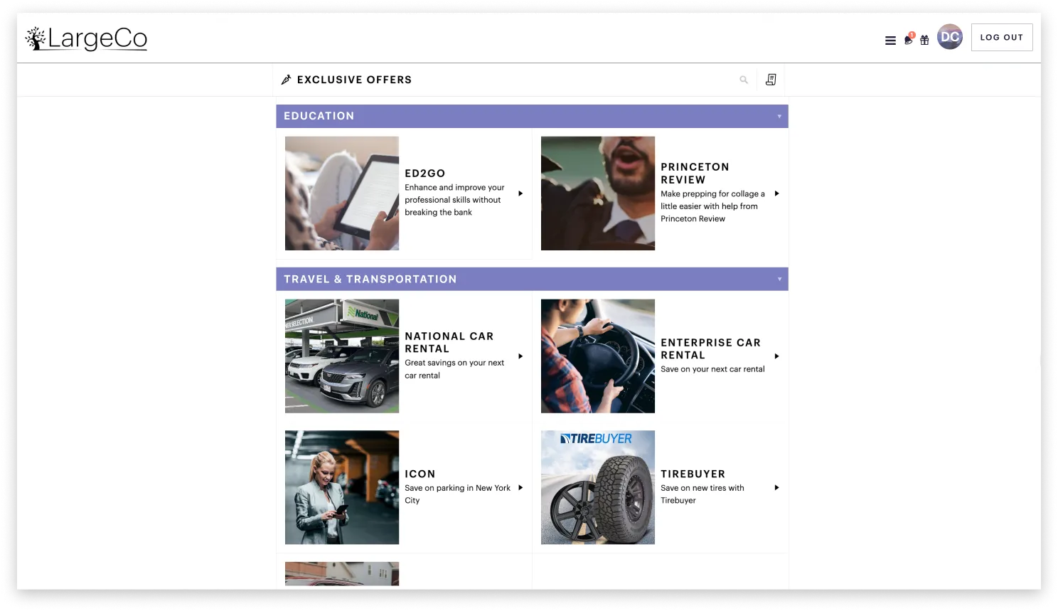 Desktop (web)