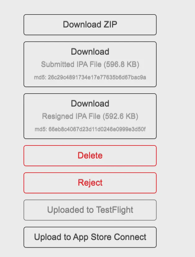 upload testflight upload testflight