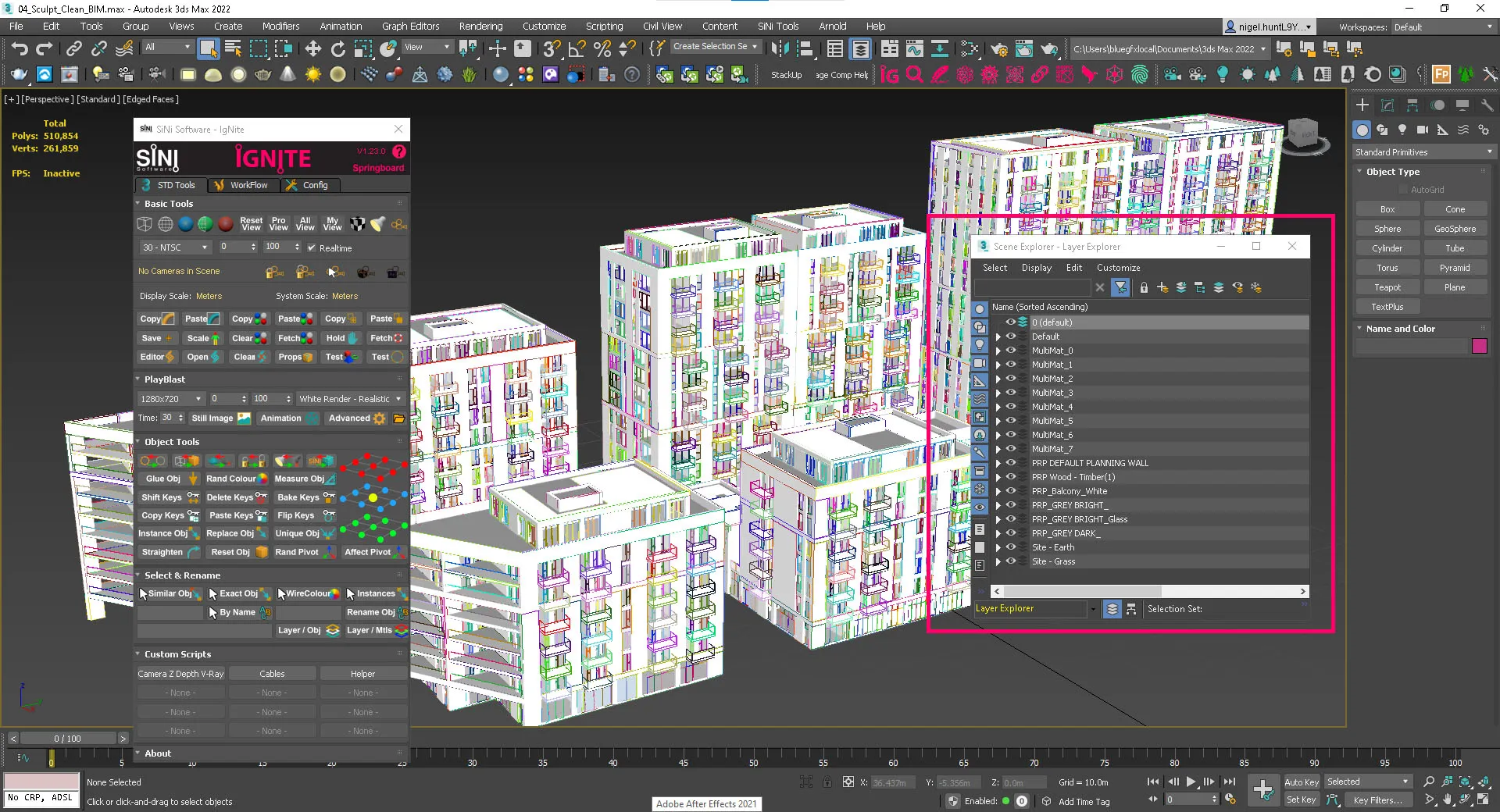Screenshot of new layers. Screenshot of new layers.