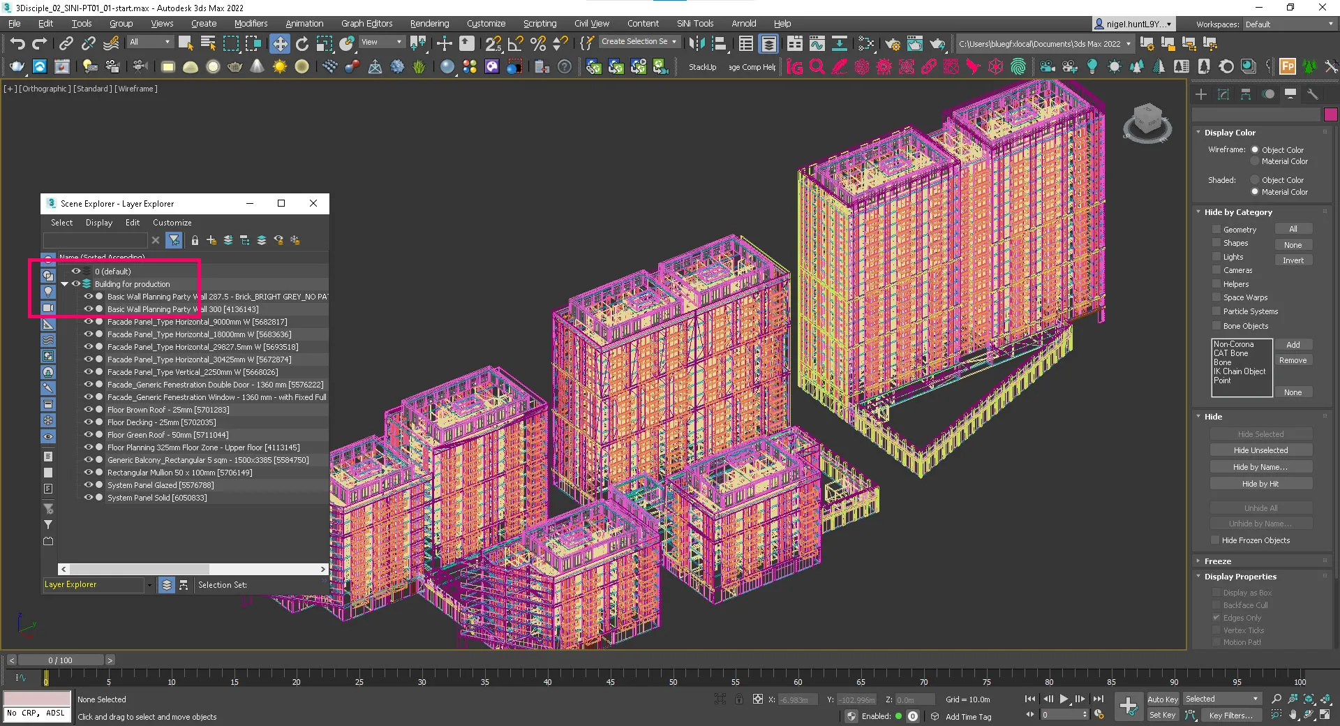 Screenshot of new layer with attached objects. Screenshot of new layer with attached objects.