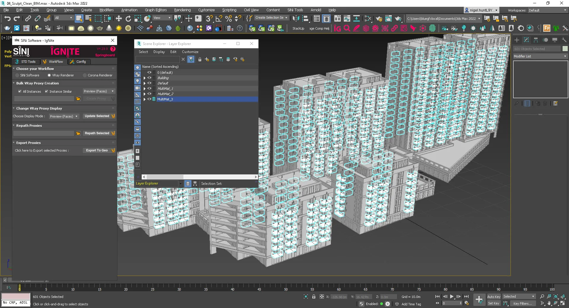 Screenshot showing IgNite Workflow tools. Screenshot showing IgNite Workflow tools.
