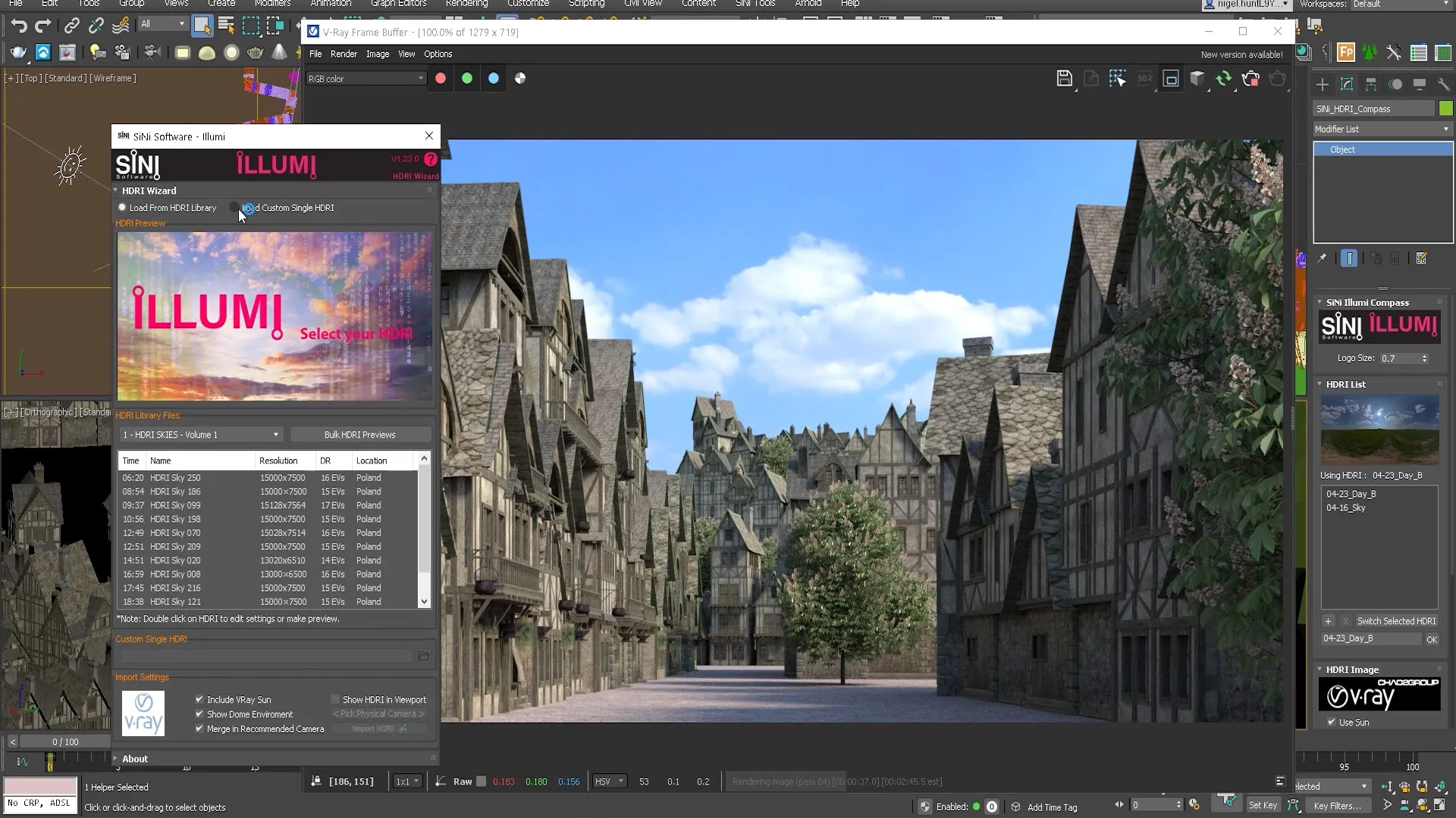 Screenshot of Illumi in action Screenshot of Illumi in action