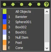 Key to objects type. Key to objects type.