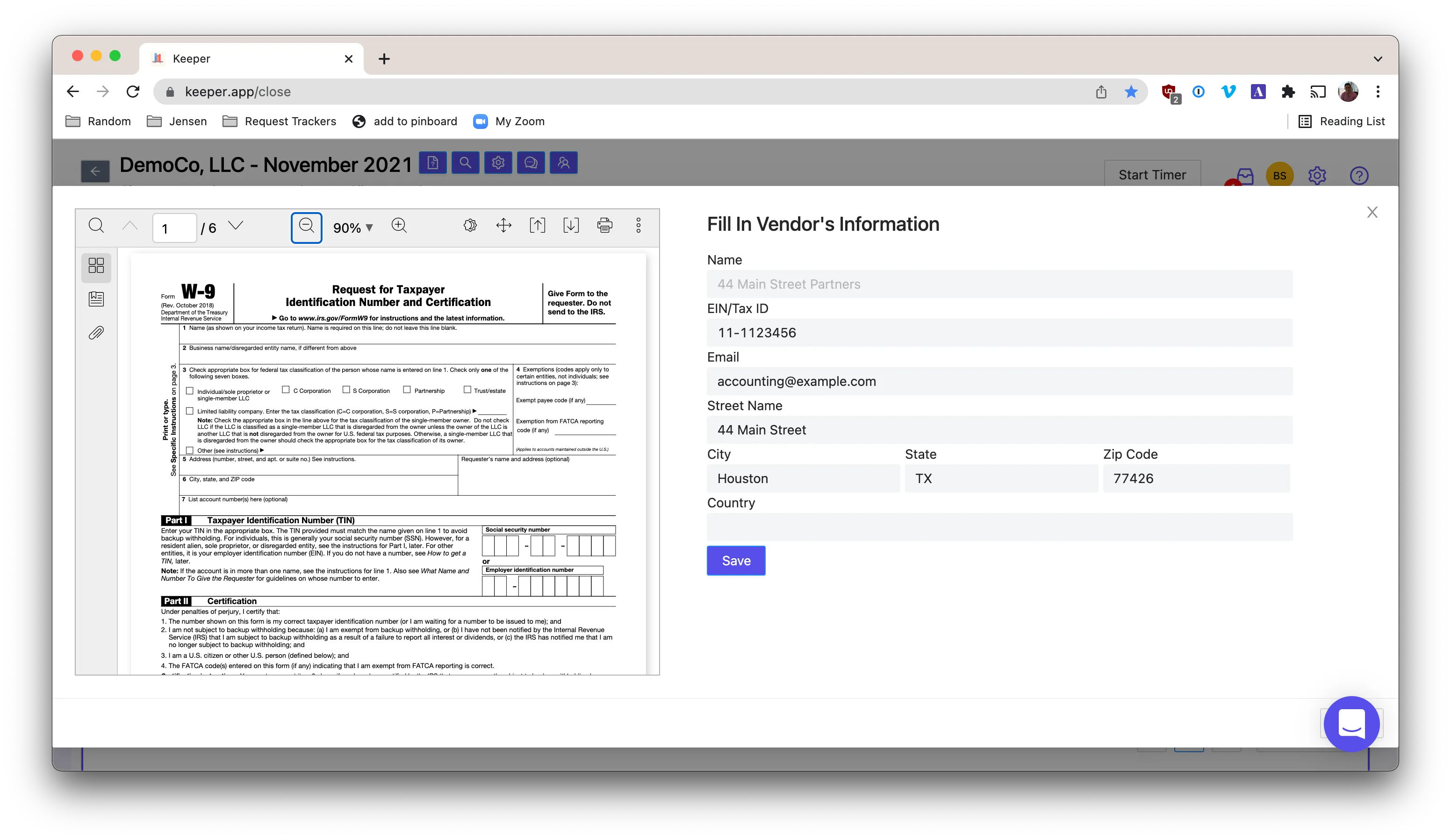 Document image