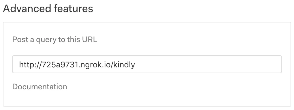Webhook URL Webhook URL