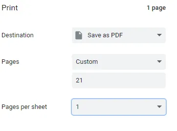 11. Save as PDF