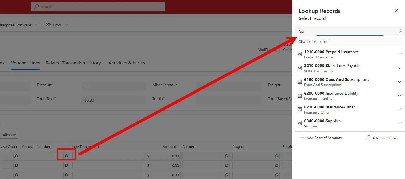 Search box to look up records in Gravity Search box to look up records in Gravity