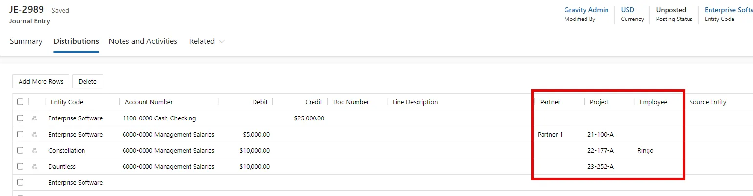 Dimensions requirement for transacting in Gravity