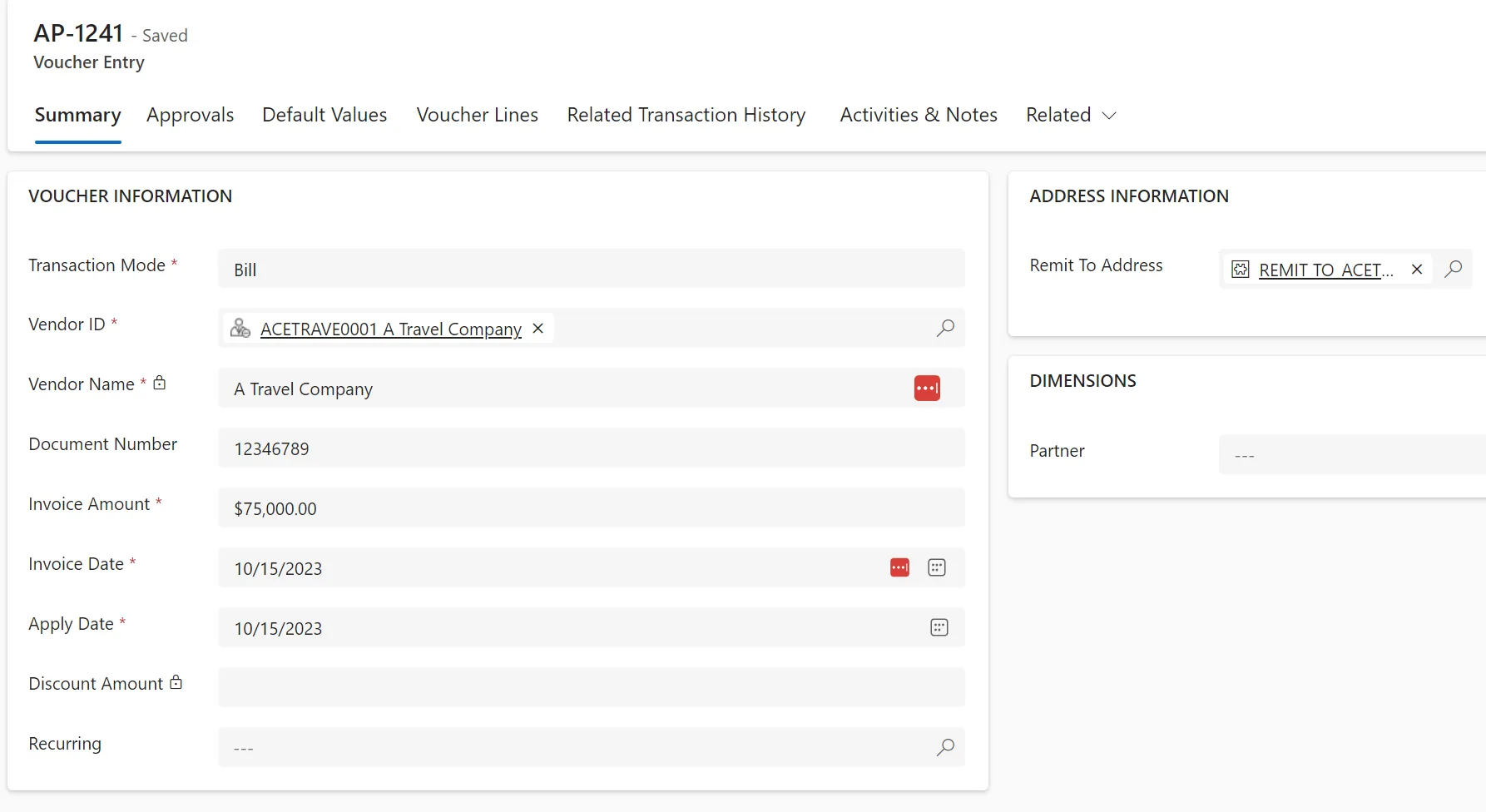 Selecting Purchase Order action in Gravity Selecting Purchase Order action in Gravity