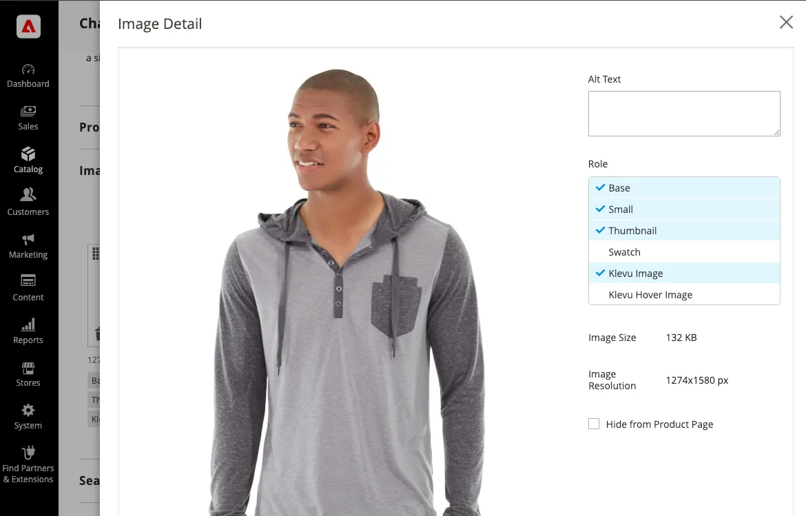 Select Image Role