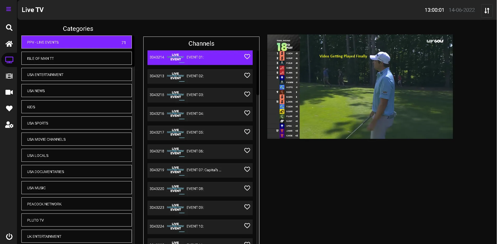 Display Of Video Content 