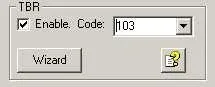 TBR Code activation TBR Code activation