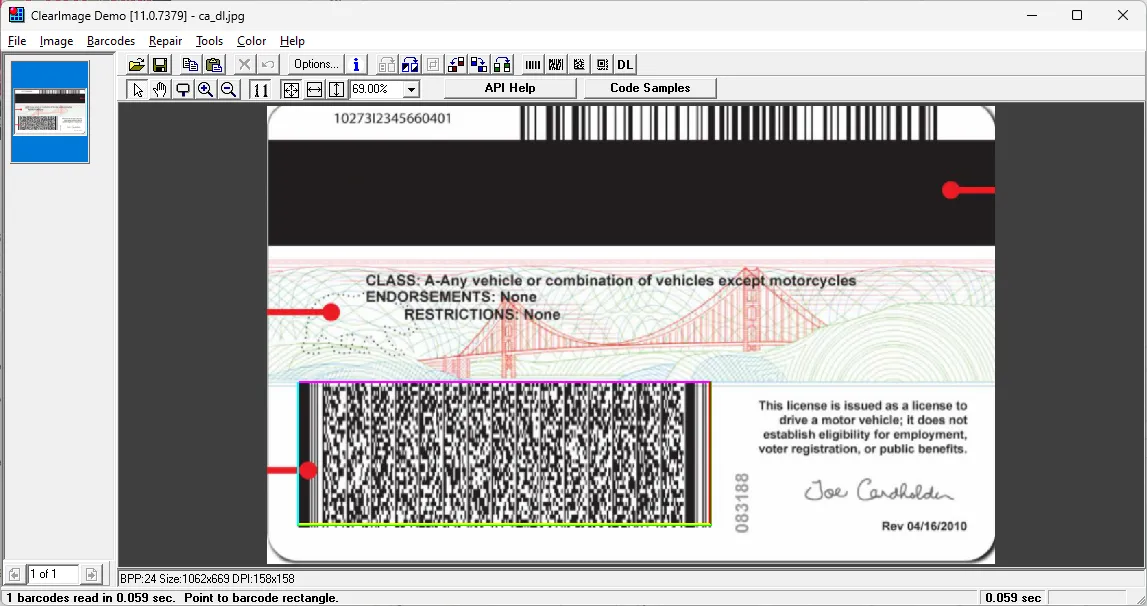 ClearImage Demo ClearImage Demo