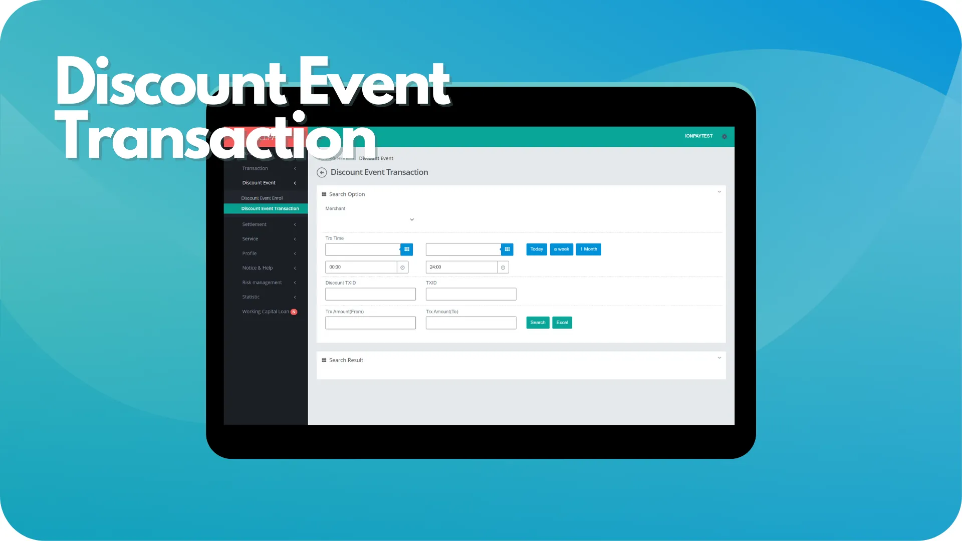 Discount Event Transaction Discount Event Transaction