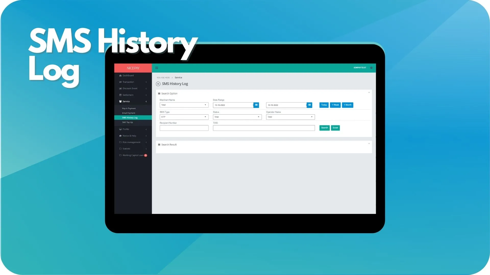 SMS History Log