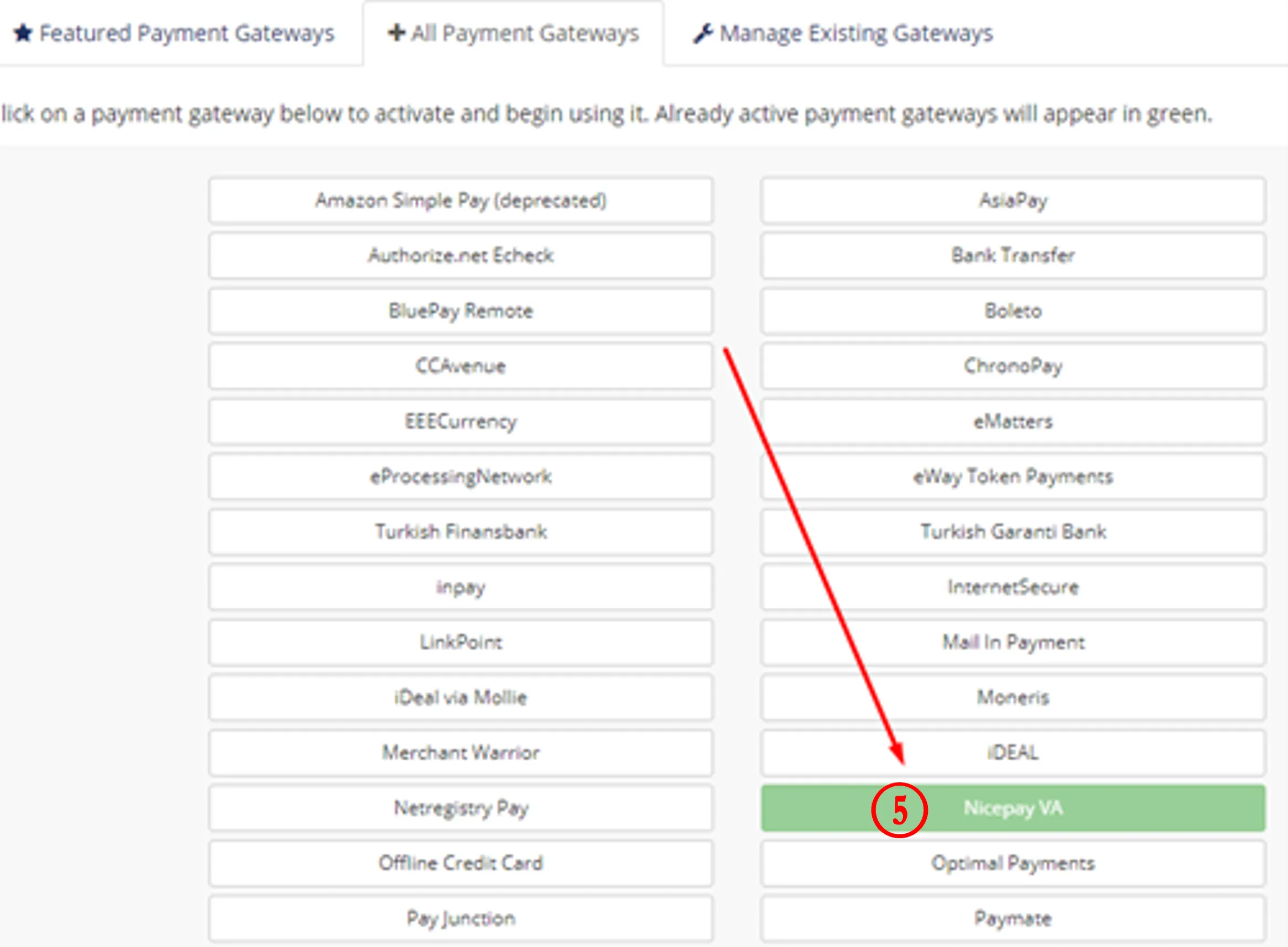 NICEPAY VA Payment Module