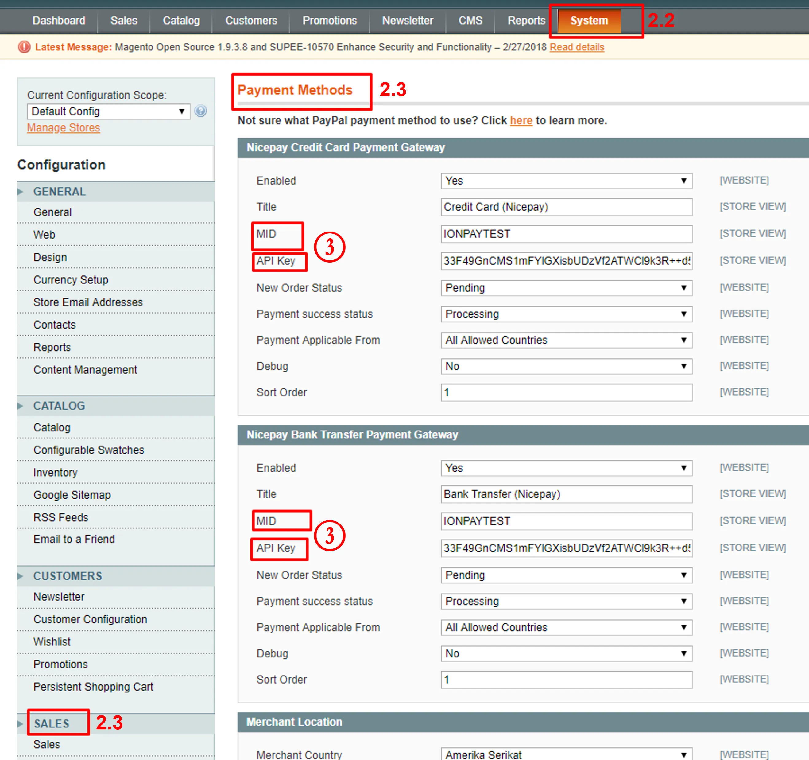 Payment Method Configuration Payment Method Configuration