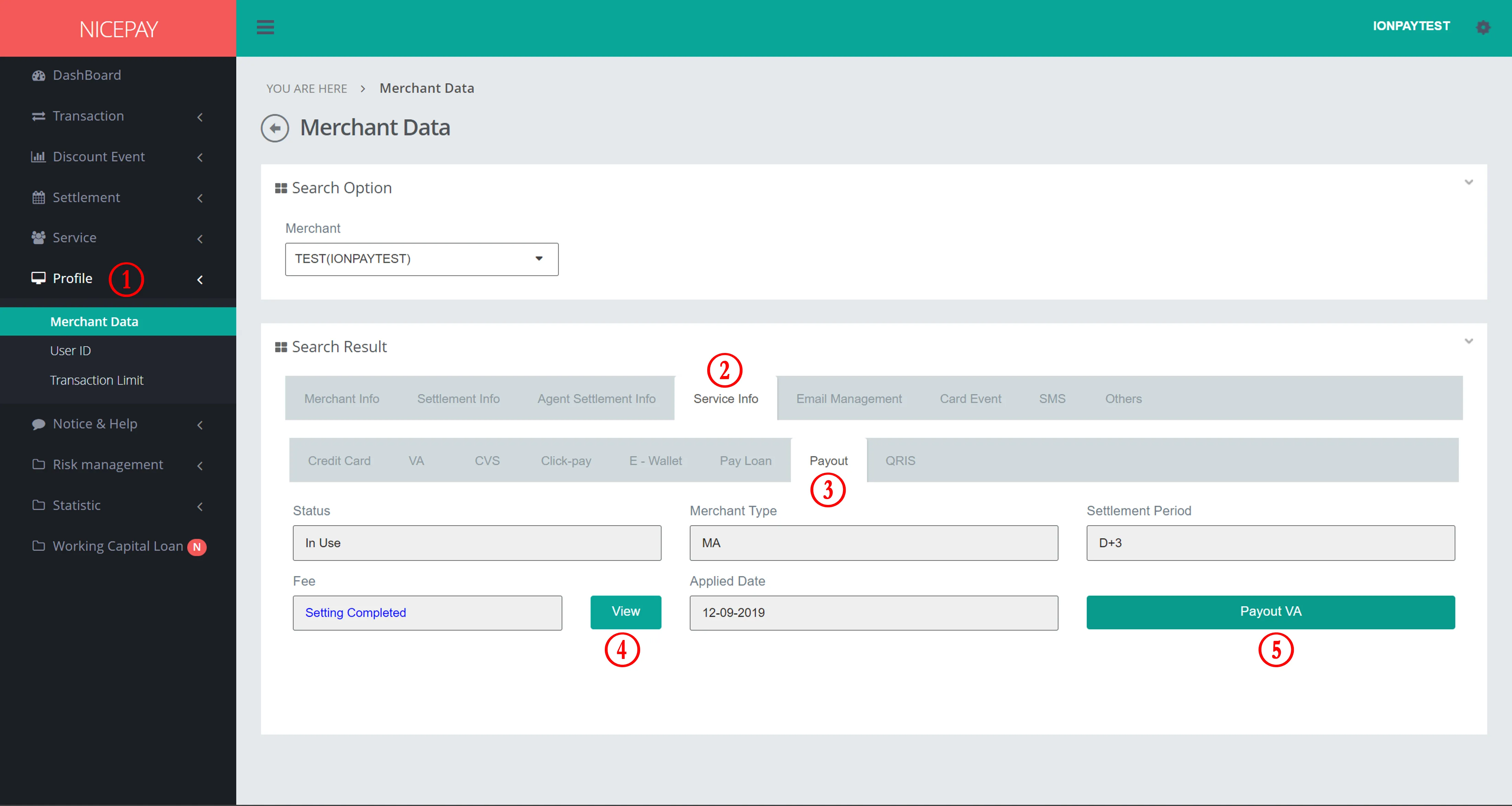 Deposit Payout Balance Guidelines