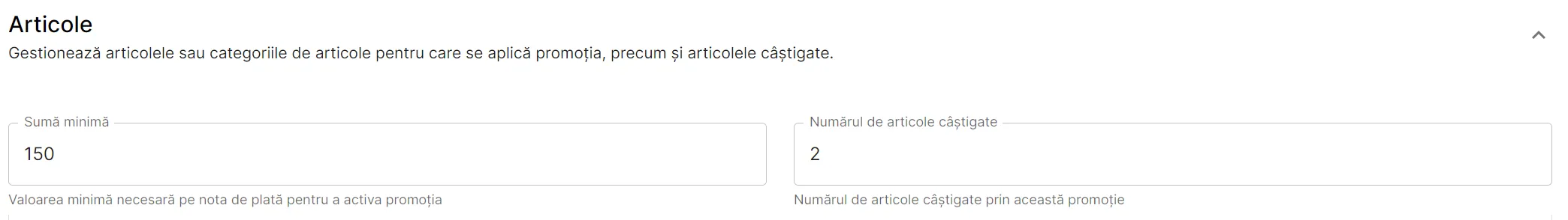 Secțiunea Articole