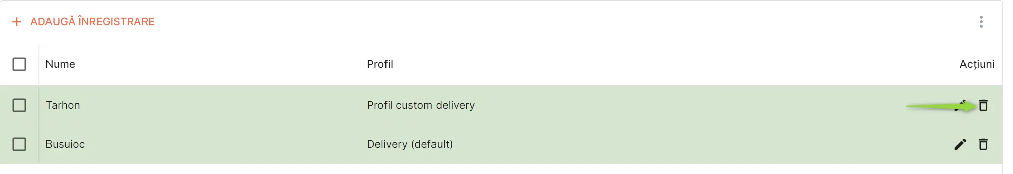 Ingrediente extra pentru profilurile diferite Ingrediente extra pentru profilurile diferite