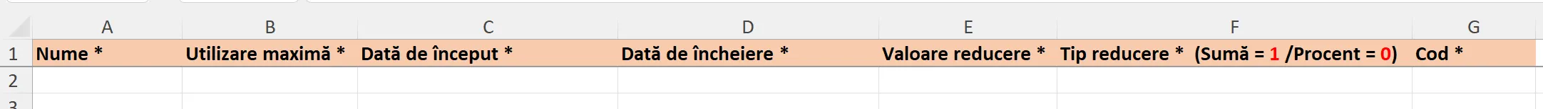 Șablon Excel pentru import vouchere Șablon Excel pentru import vouchere