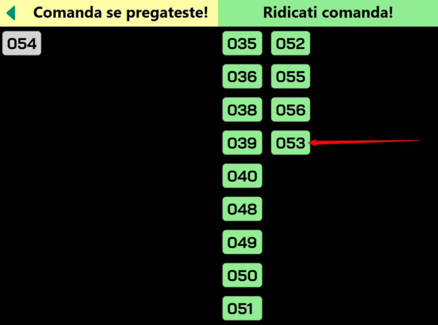 Comanda poate fi ridicată de client