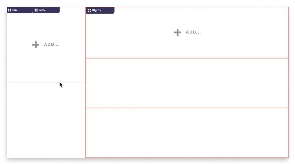 Layout editor Layout editor