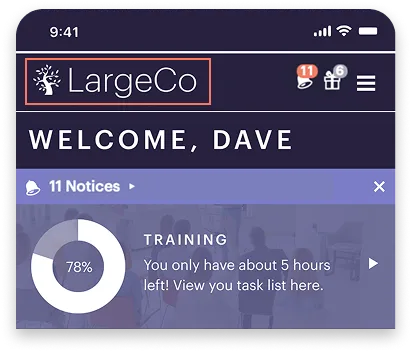 LargeCo logo