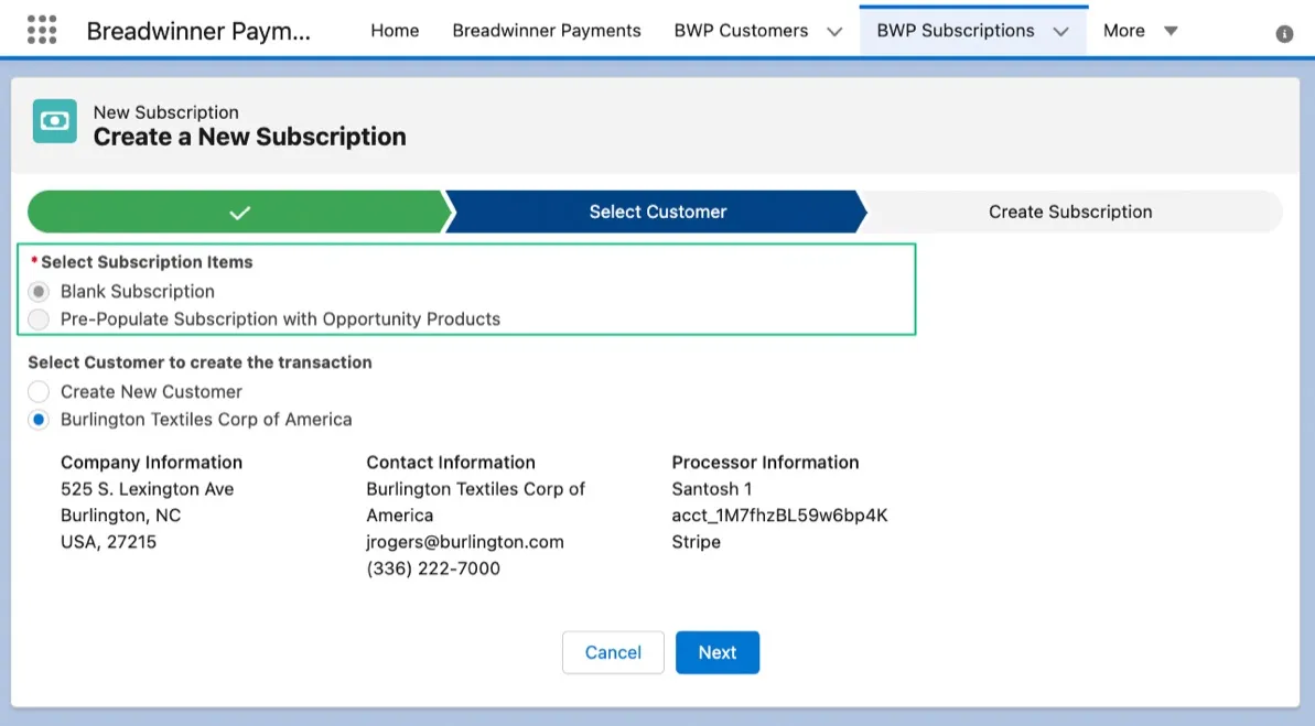 Select Invoice Items