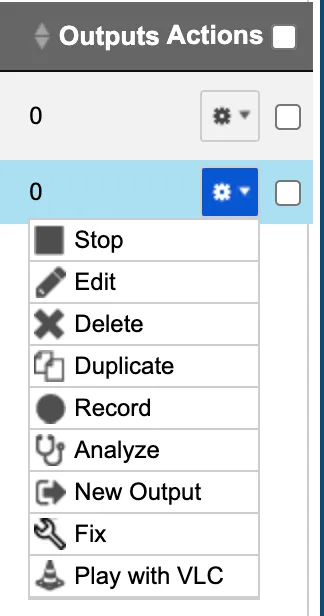 Actions on Input Actions on Input