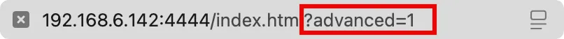Advanced Mode URL Param