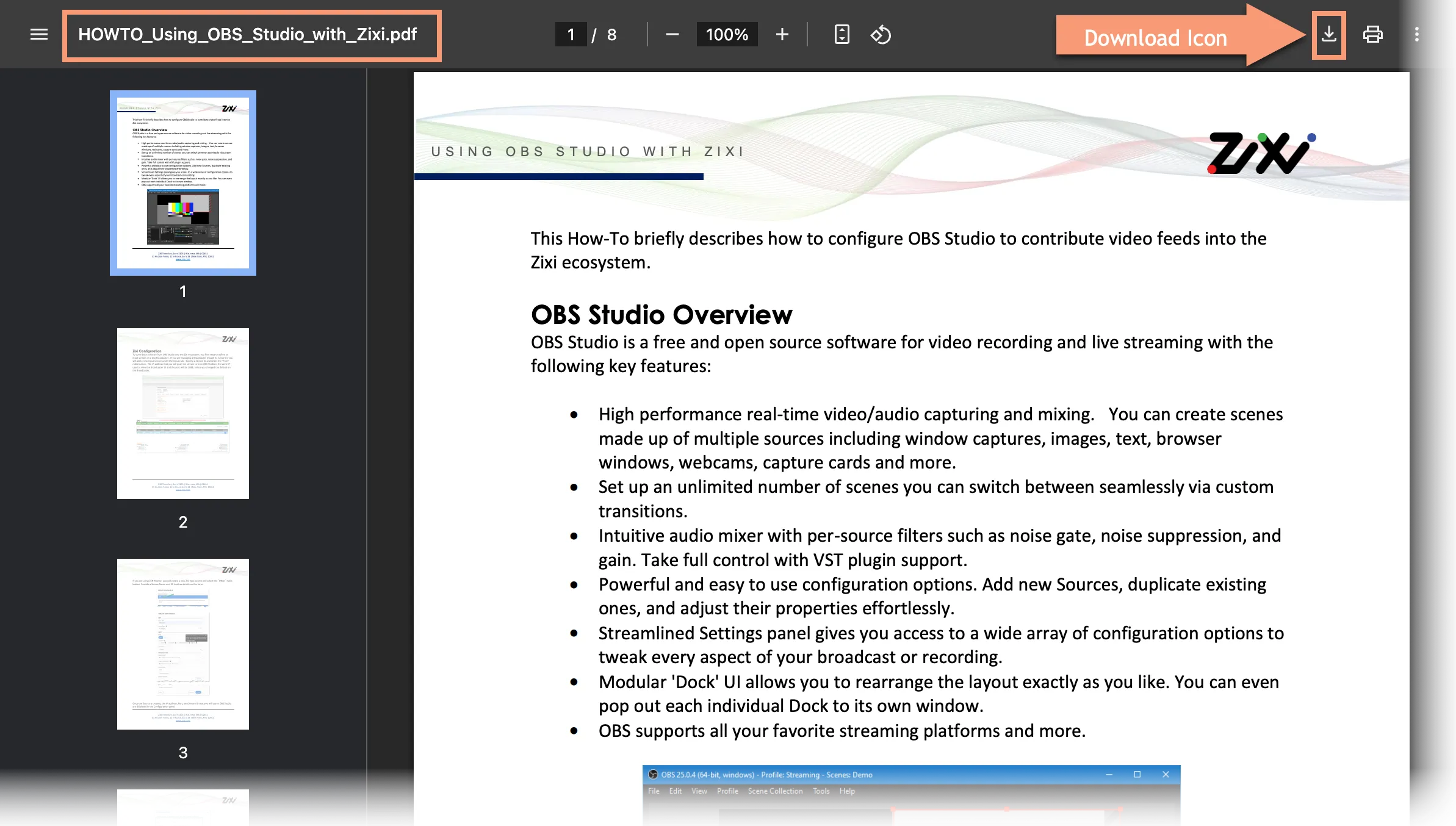 PDF Viewed in Browser