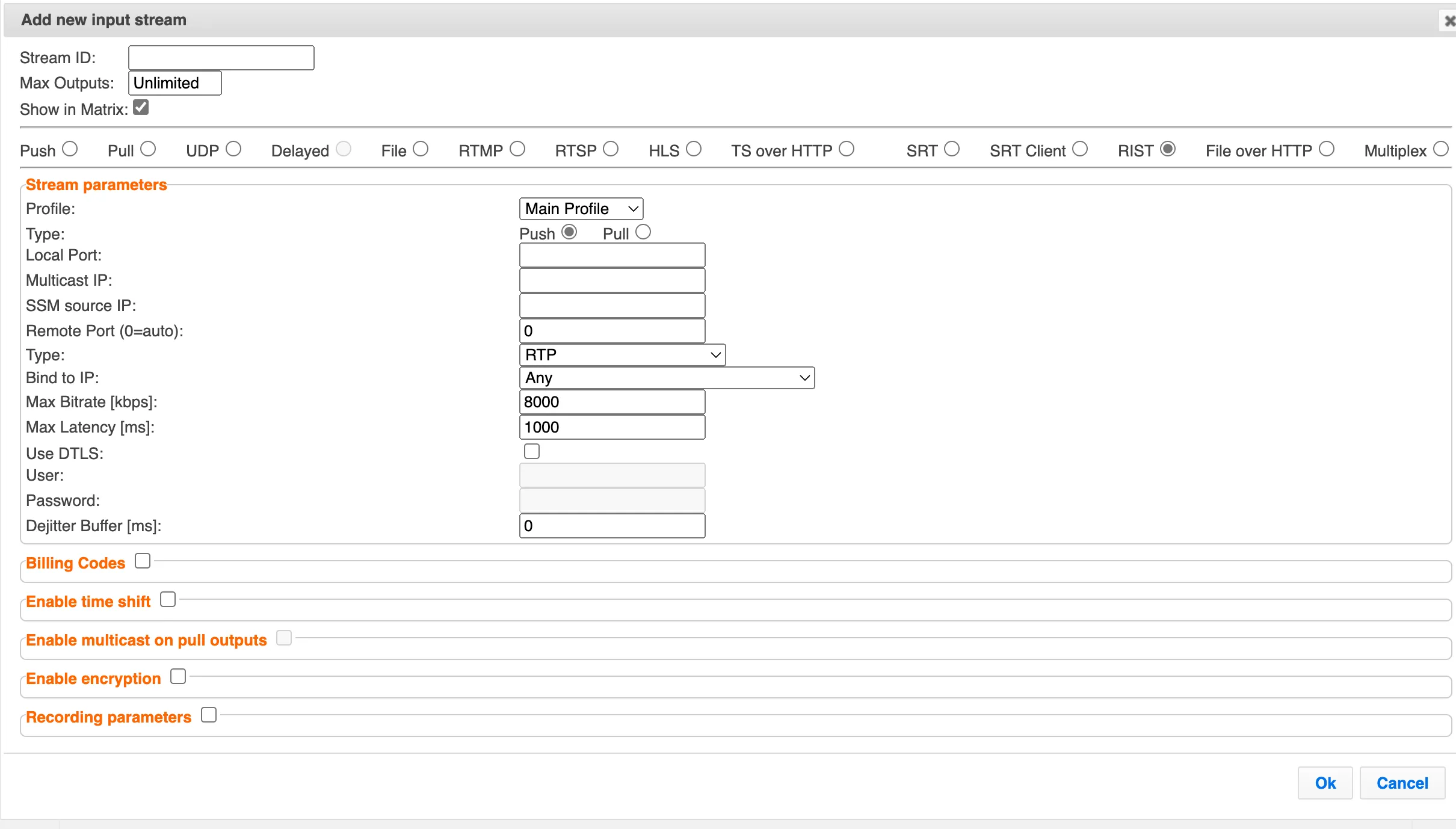 New RIST Inpuit Main Profile