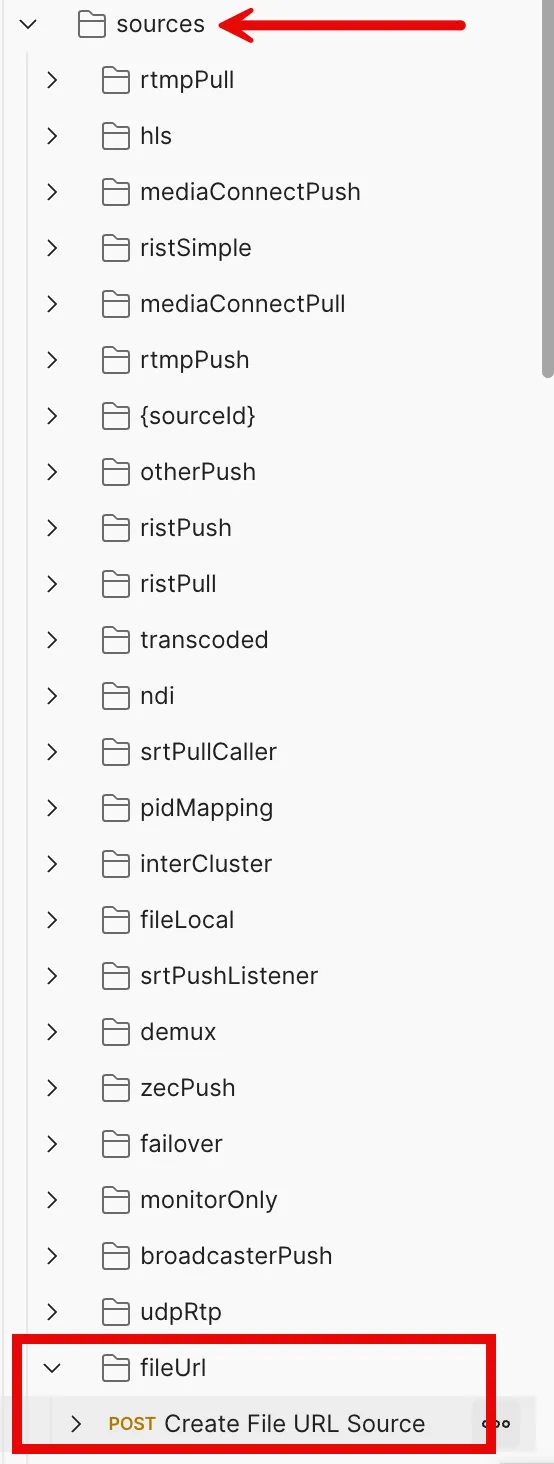 fileUrl POST Request