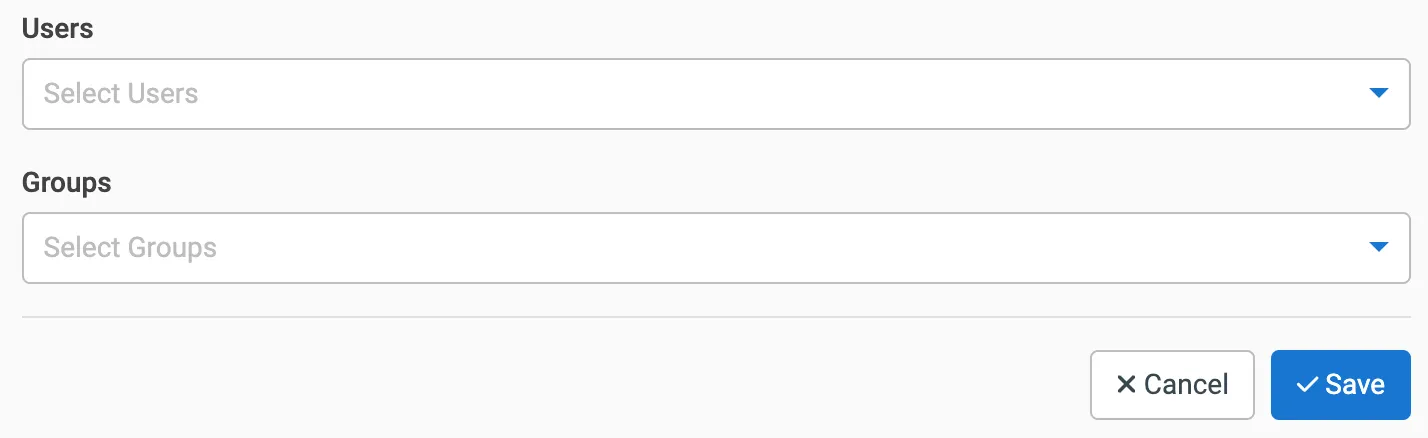 Assign role to users and groups
