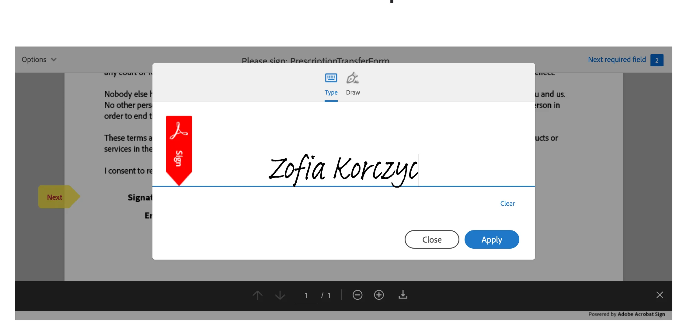 Document image