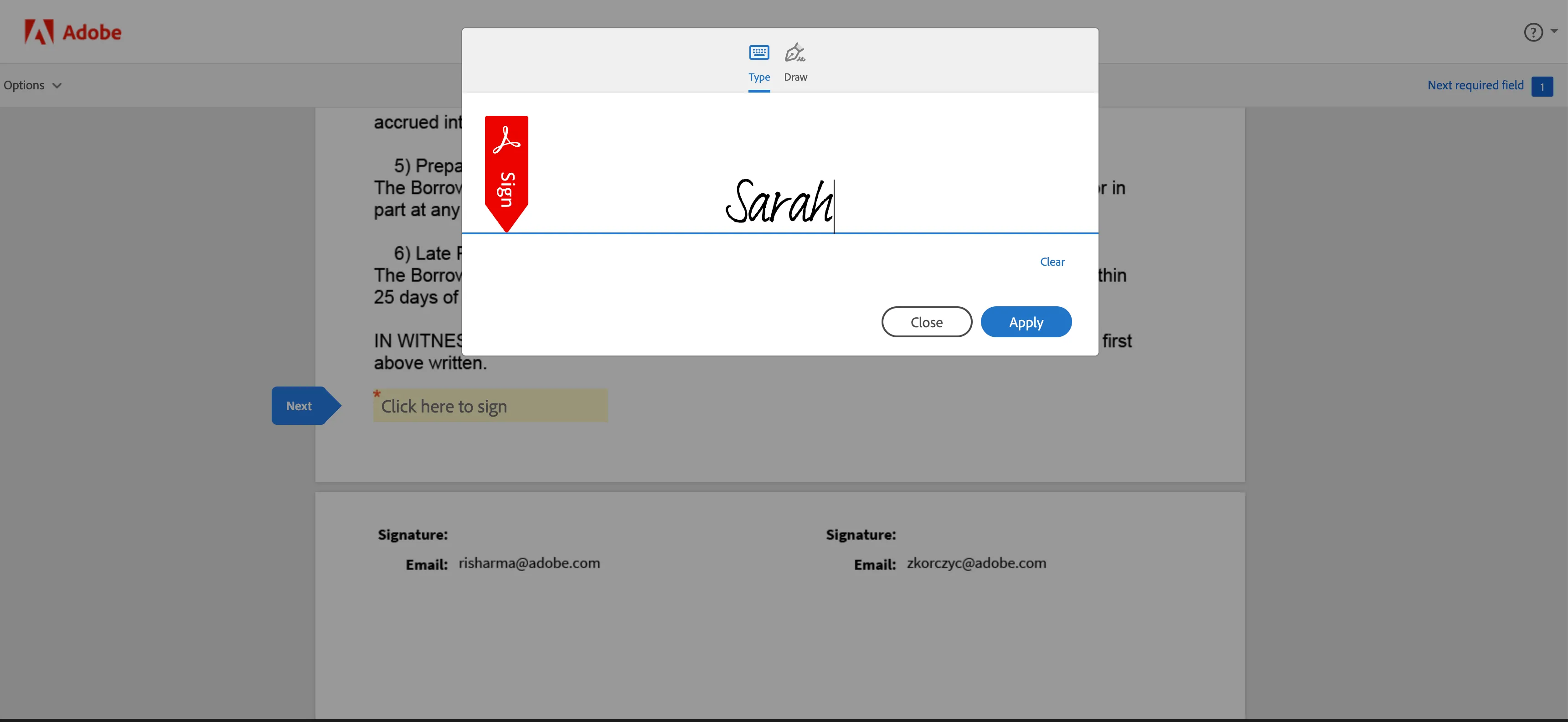 Document image