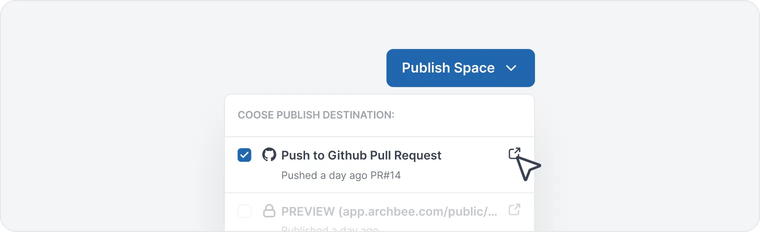 Push to GitHub PR link Push to GitHub PR link