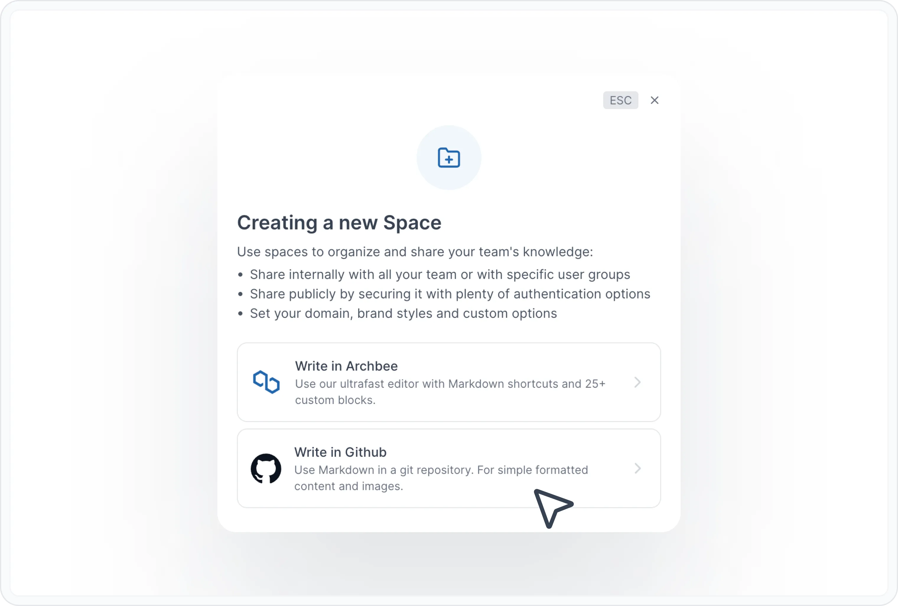 Write in GitHub Write in GitHub